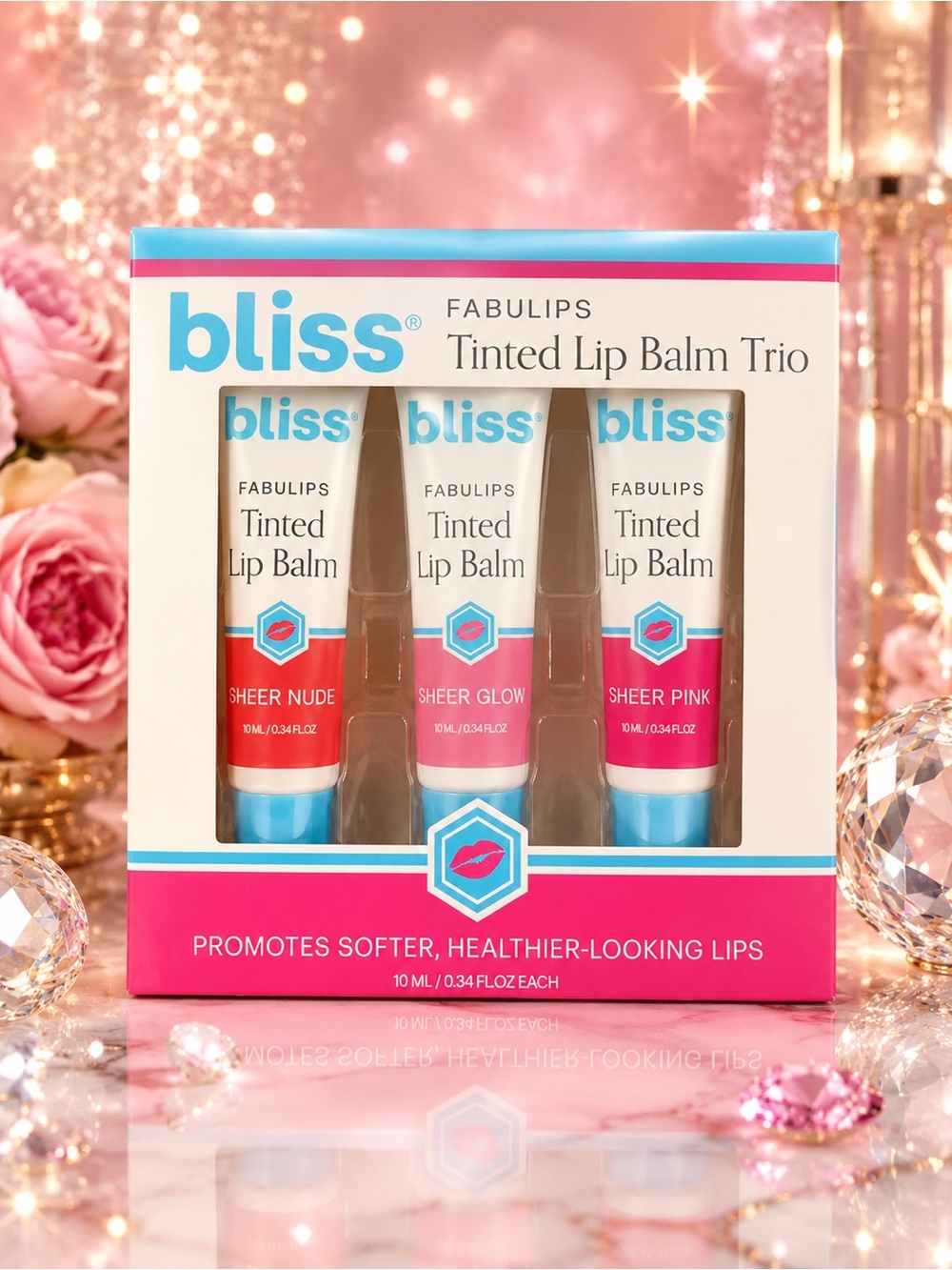 Bliss Fabulips Tinted Lip Balm Trio